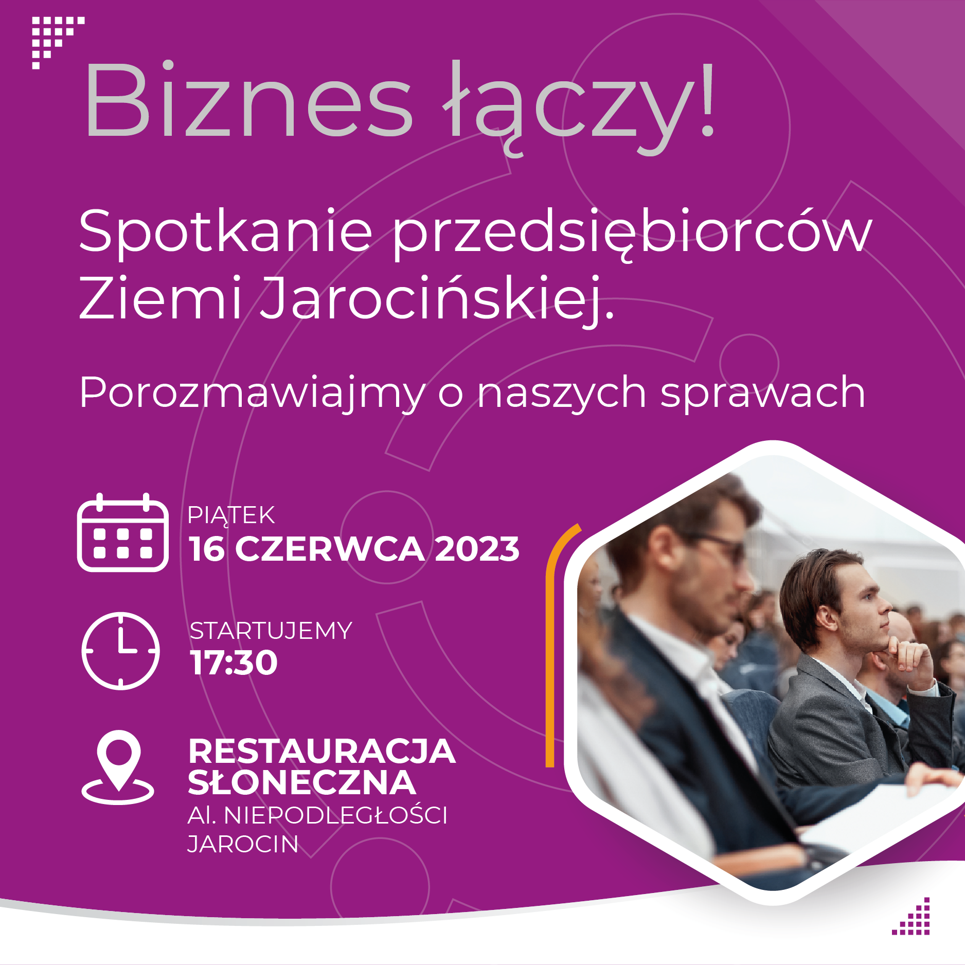 Zaproszenie Jarocinskie Forum Przedsiebiorcow